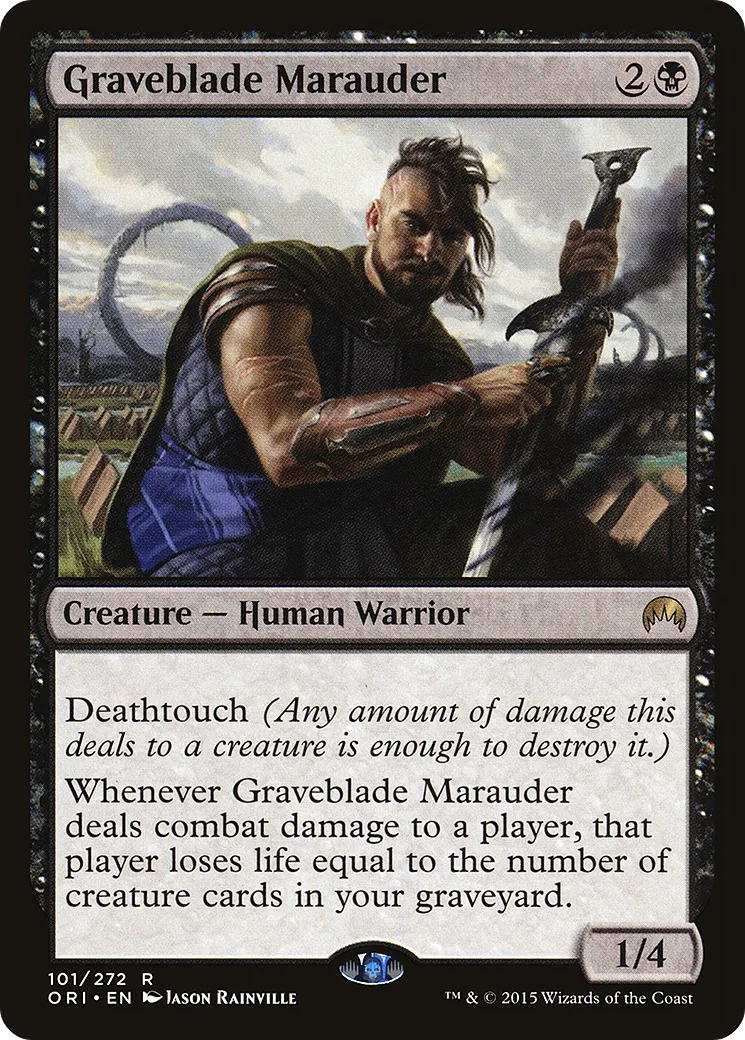 Graveblade Marauder from Magic Origins - Magic: The Gathering
