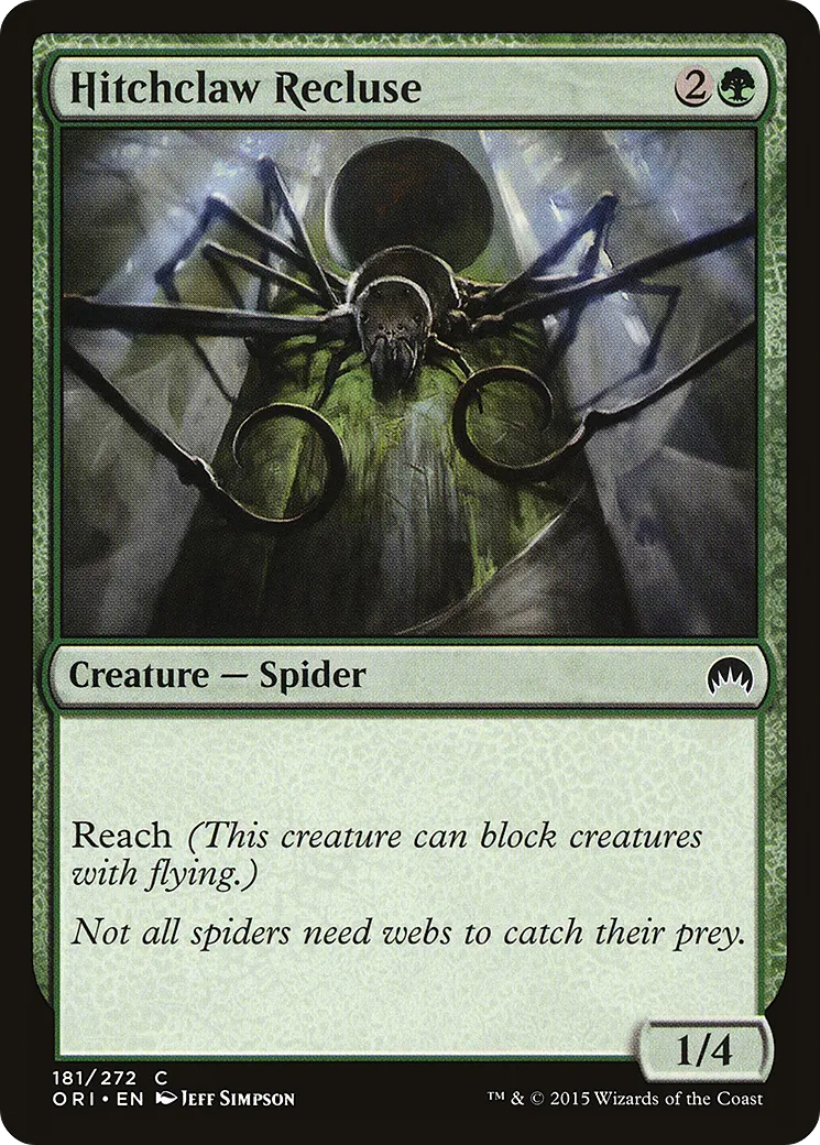 Hitchclaw Recluse — Magic Origins — Magic: The Gathering