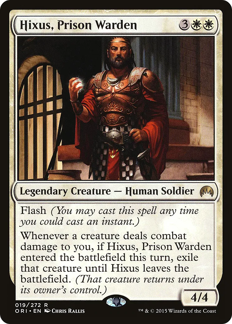 Hixus, gardien de prison — Magic Origins — Magic: The Gathering