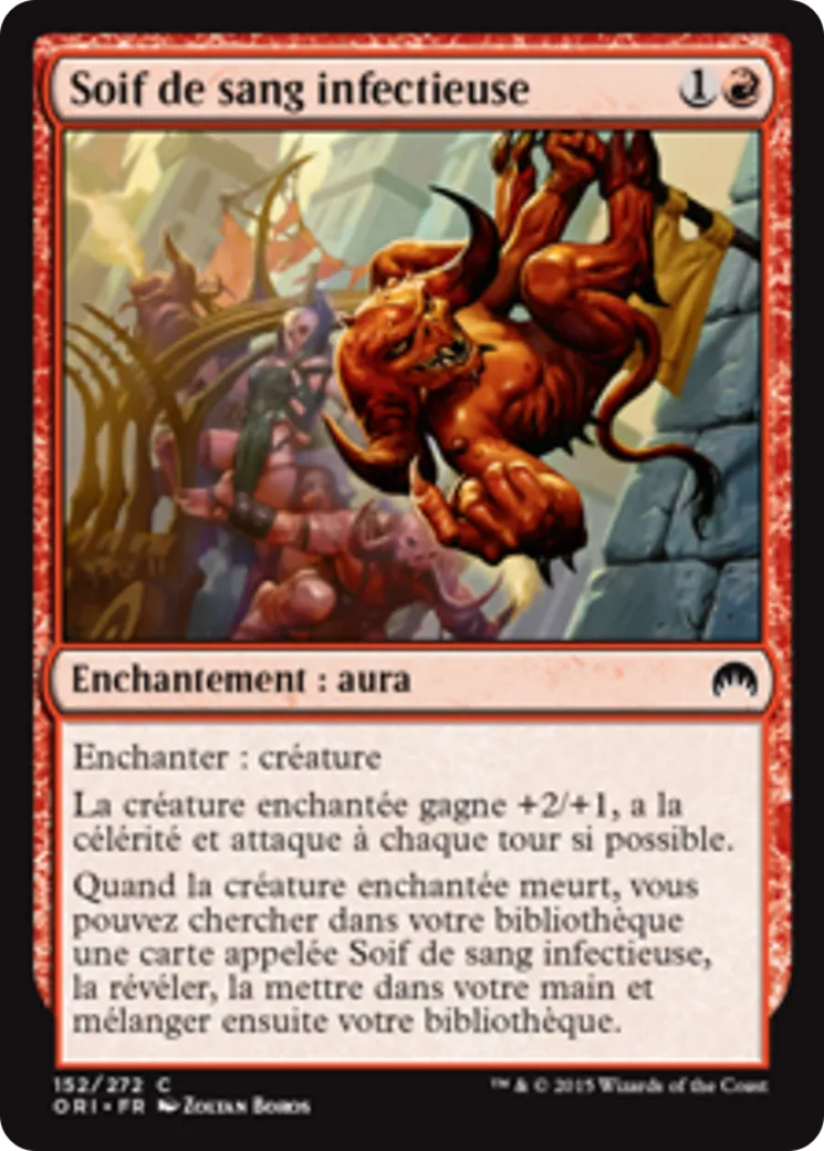 Soif de sang infectieuse — Magic Origins — Magic: The Gathering