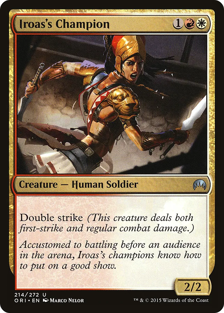 Iroas's Champion — Magic Origins — Magic: The Gathering