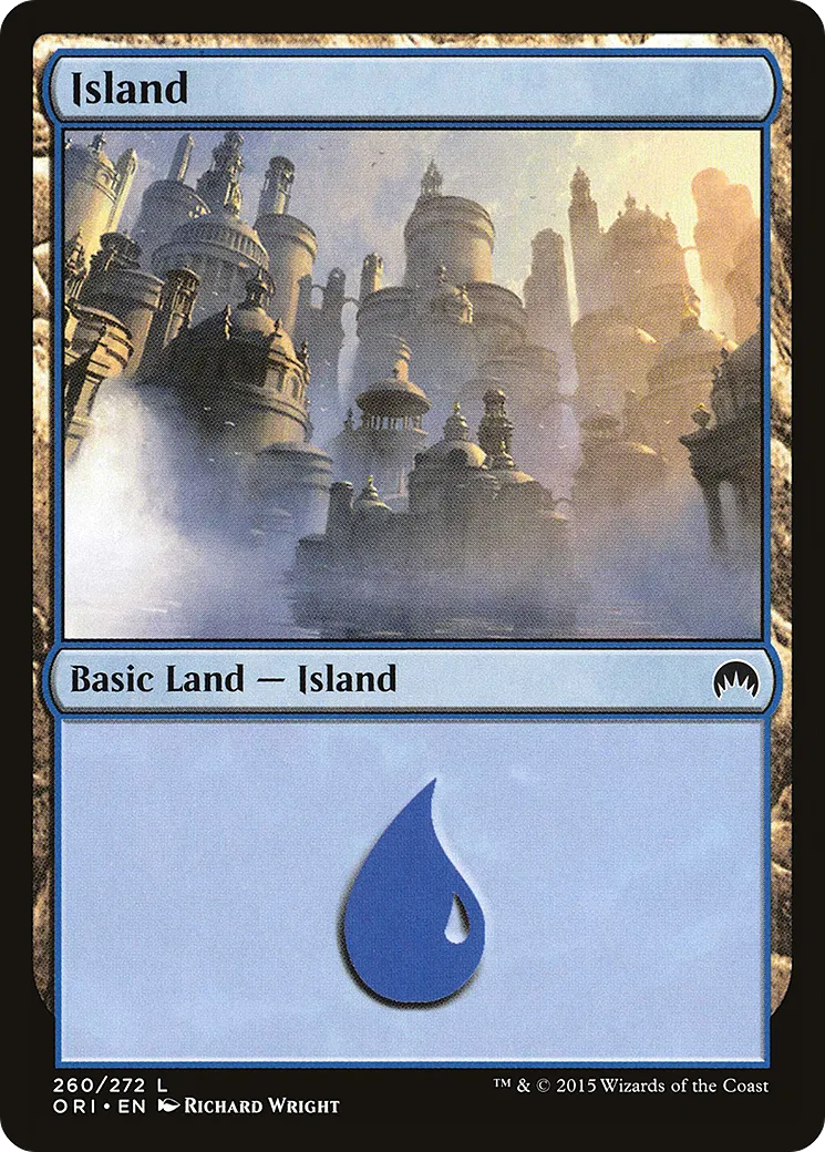 Island — Magic Origins — Magic: The Gathering