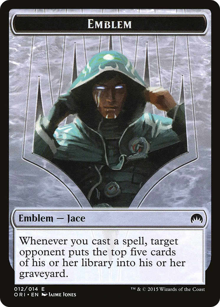 Jace, Telepath Unbound Emblem — Magic Origins — Magic: The Gathering