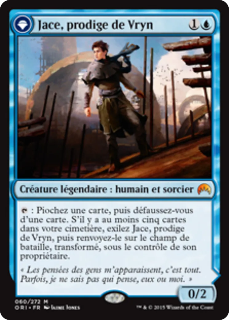 Jace, prodige de Vryn // Jace, télépathe libéré — Magic Origins — Magic: The Gathering