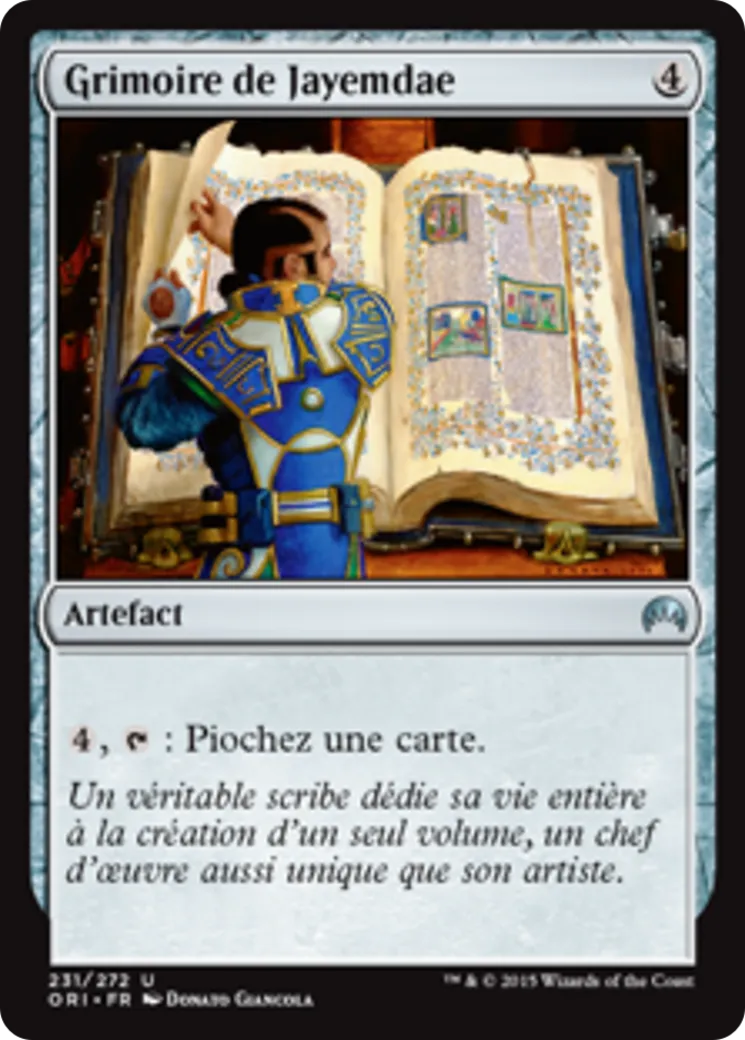 Grimoire de Jayemdae — Magic Origins — Magic: The Gathering