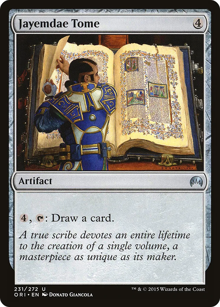 Jayemdae Tome — Magic Origins — Magic: The Gathering
