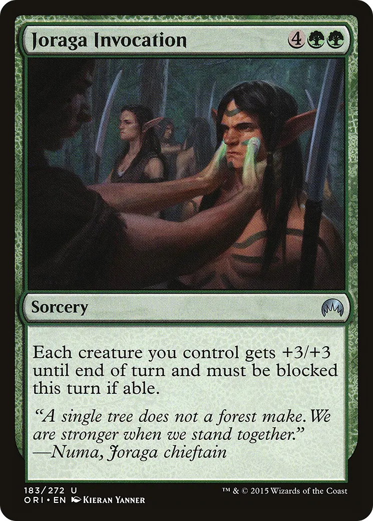 Joraga Invocation — Magic Origins — Magic: The Gathering