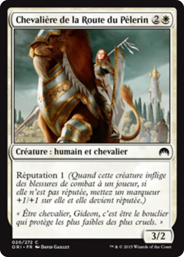 Chevalière de la Route du Pèlerin — Magic Origins — Magic: The Gathering