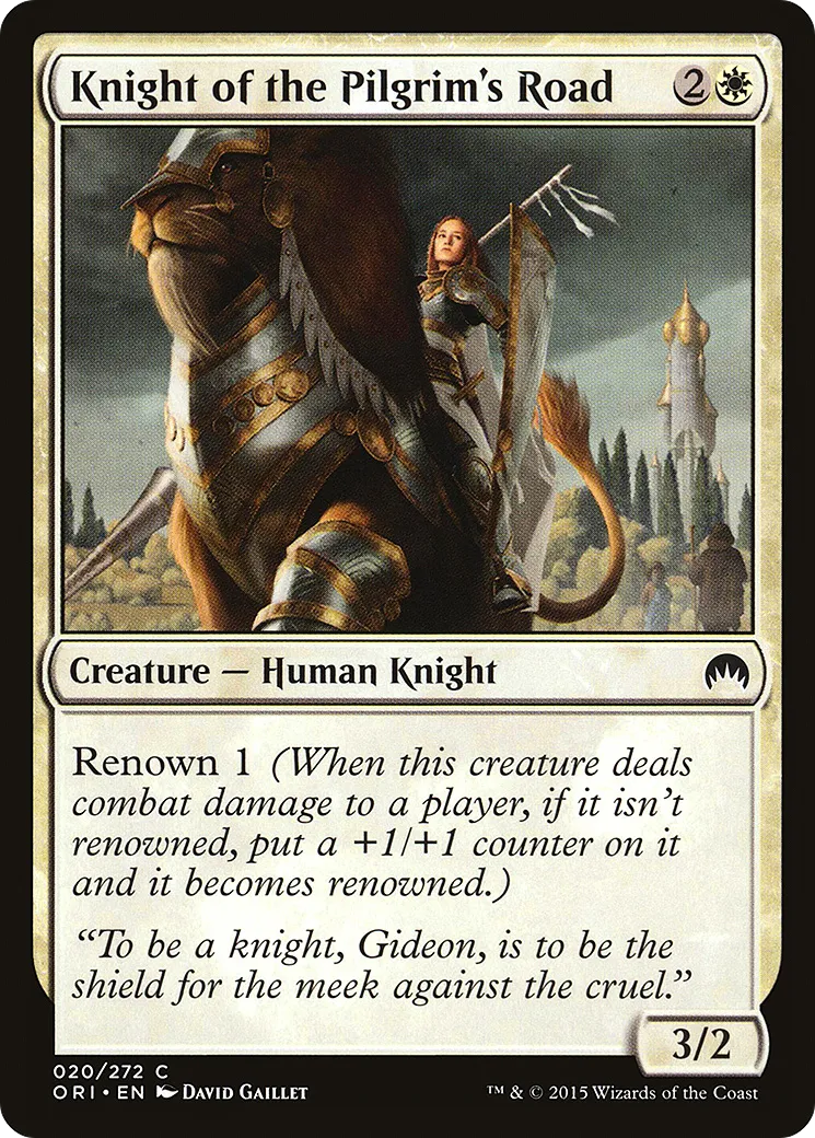 Knight of the Pilgrim's Road — Magic Origins — Magic: The Gathering