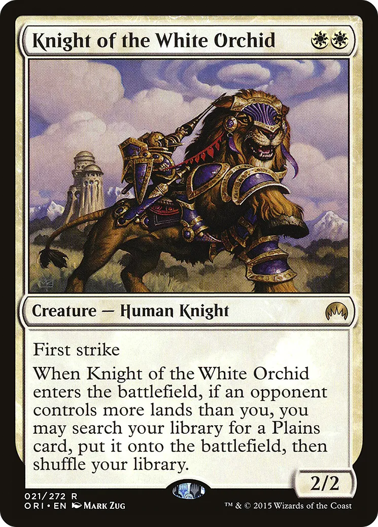 Knight of the White Orchid — Magic Origins — Magic: The Gathering