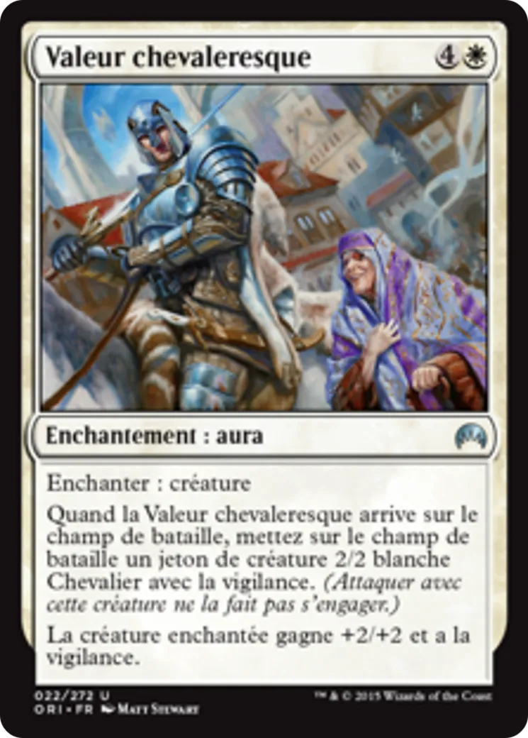 Valeur chevaleresque — Magic Origins — Magic: The Gathering