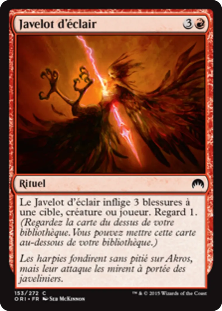 Javelot d'éclair — Magic Origins — Magic: The Gathering