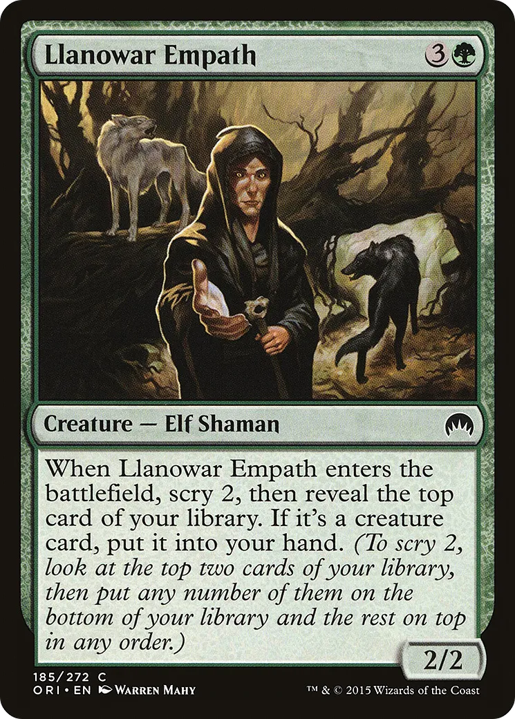 Llanowar Empath — Magic Origins — Magic: The Gathering