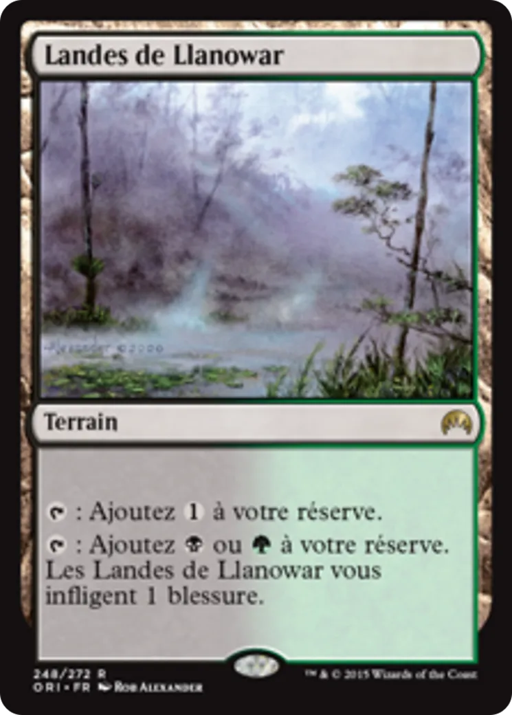 Landes de Llanowar — Magic Origins — Magic: The Gathering