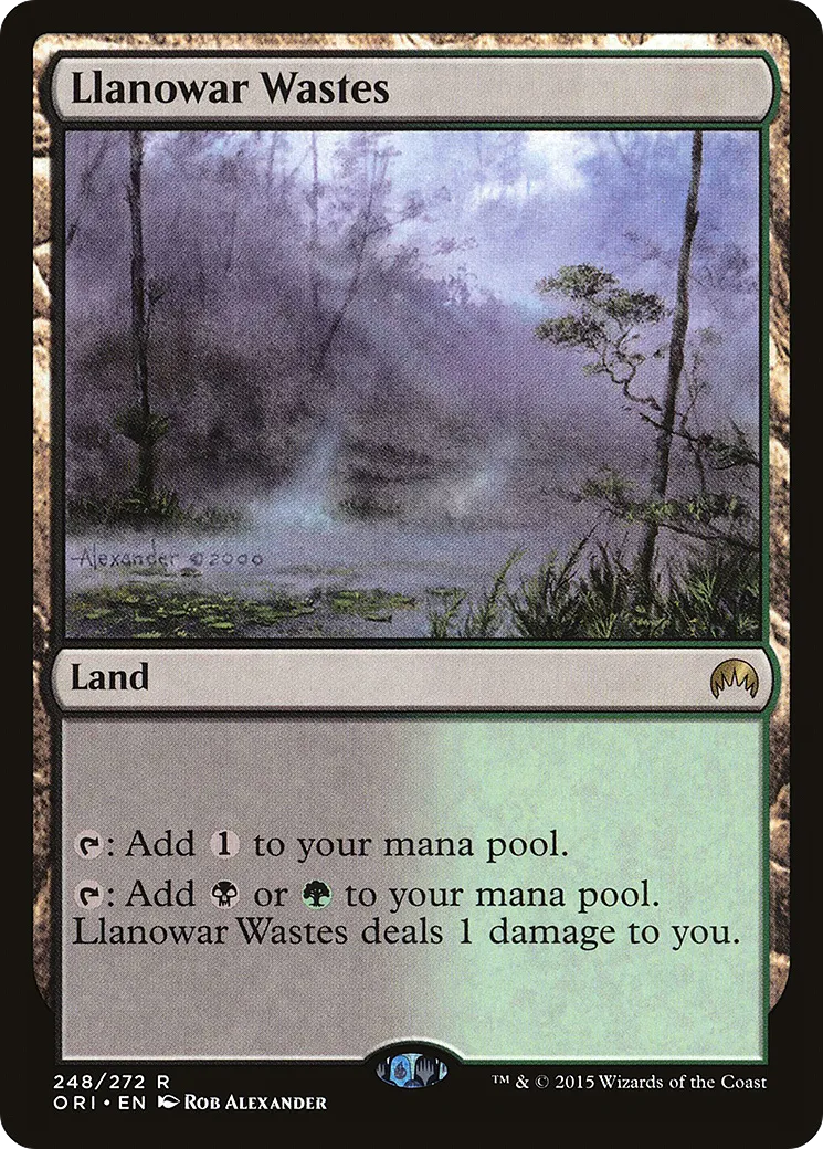 Llanowar Wastes — Magic Origins — Magic: The Gathering