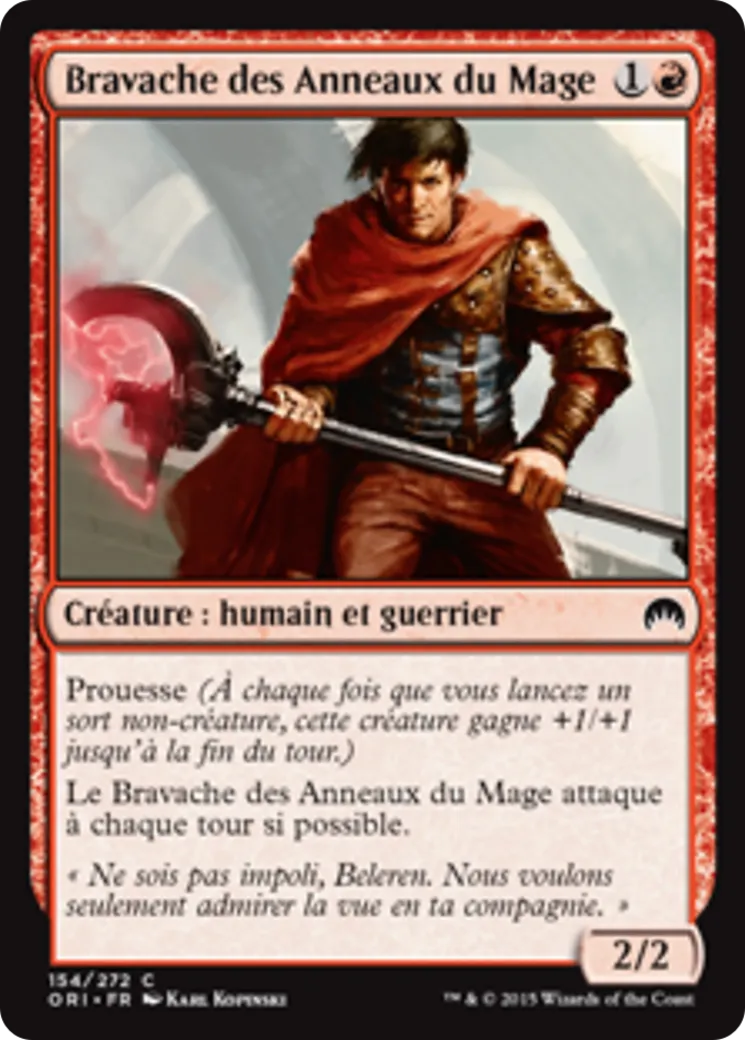 Bravache des Anneaux du Mage — Magic Origins — Magic: The Gathering