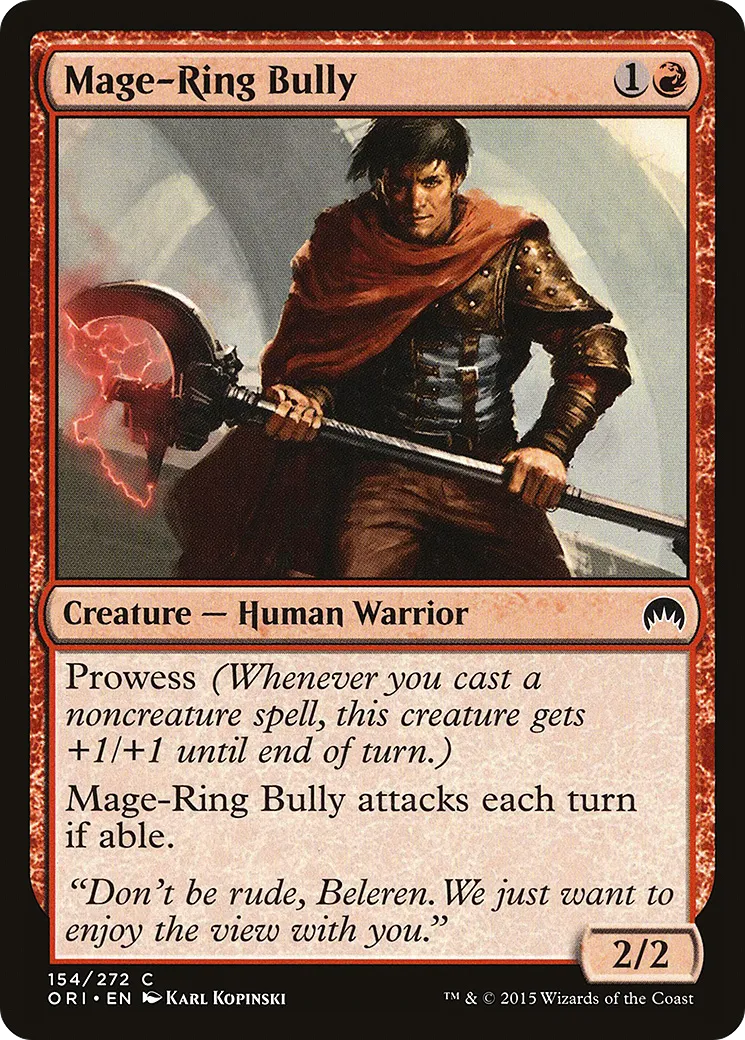 Bravache des Anneaux du Mage — Magic Origins — Magic: The Gathering