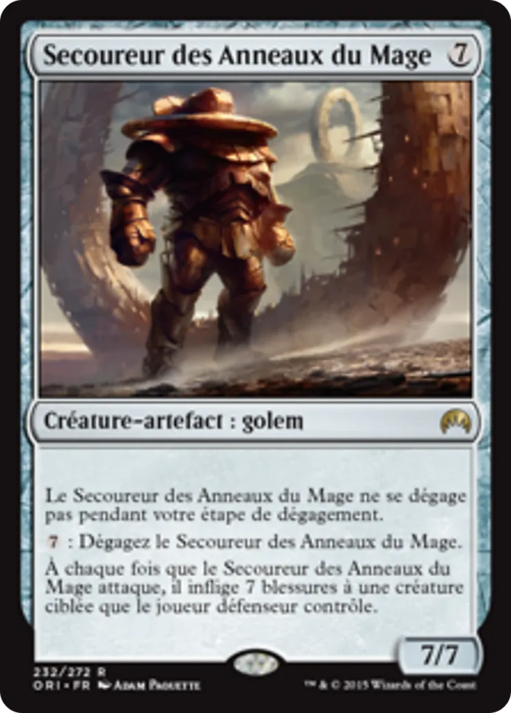 Secoureur des Anneaux du Mage — Magic Origins — Magic: The Gathering