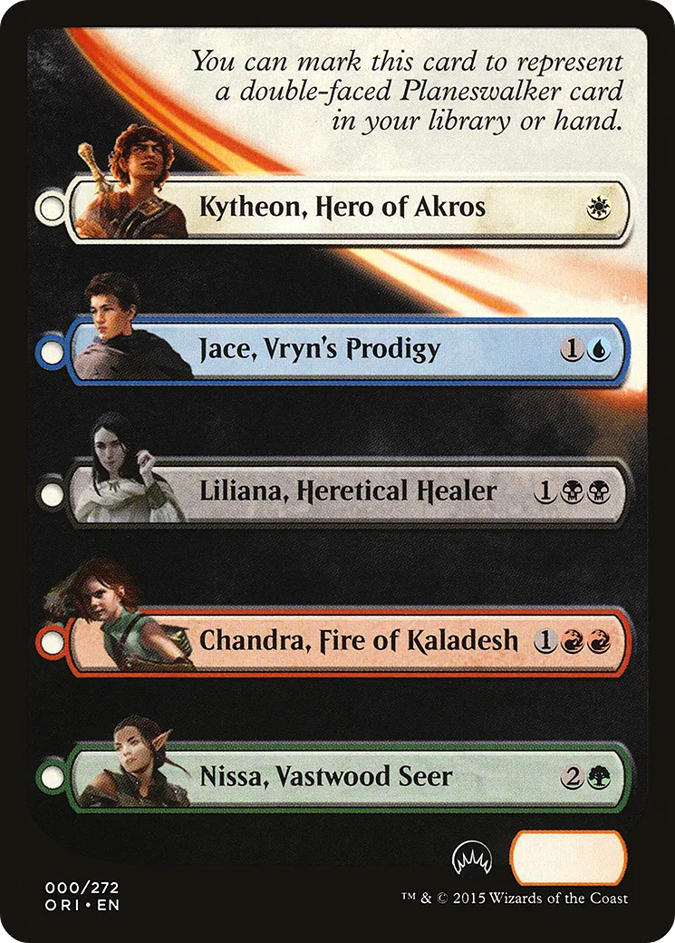 Magic Origins Checklist — Magic Origins — Magic: The Gathering