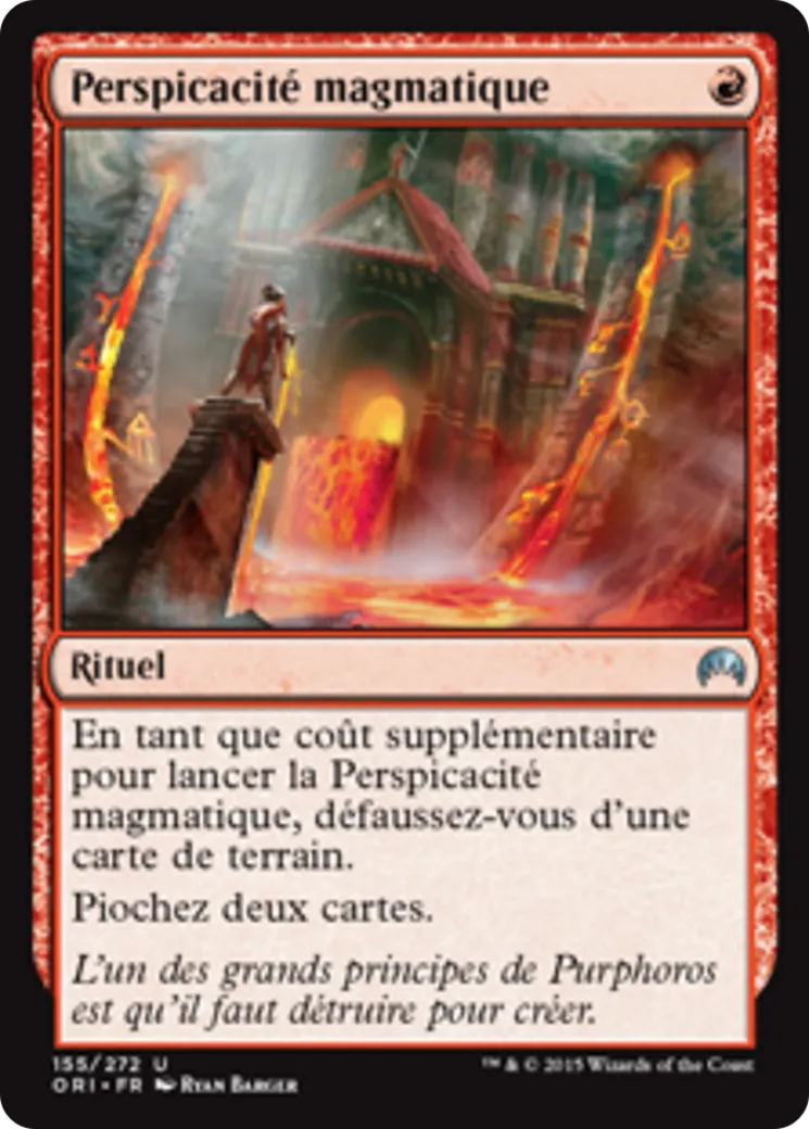 Perspicacité magmatique — Magic Origins — Magic: The Gathering