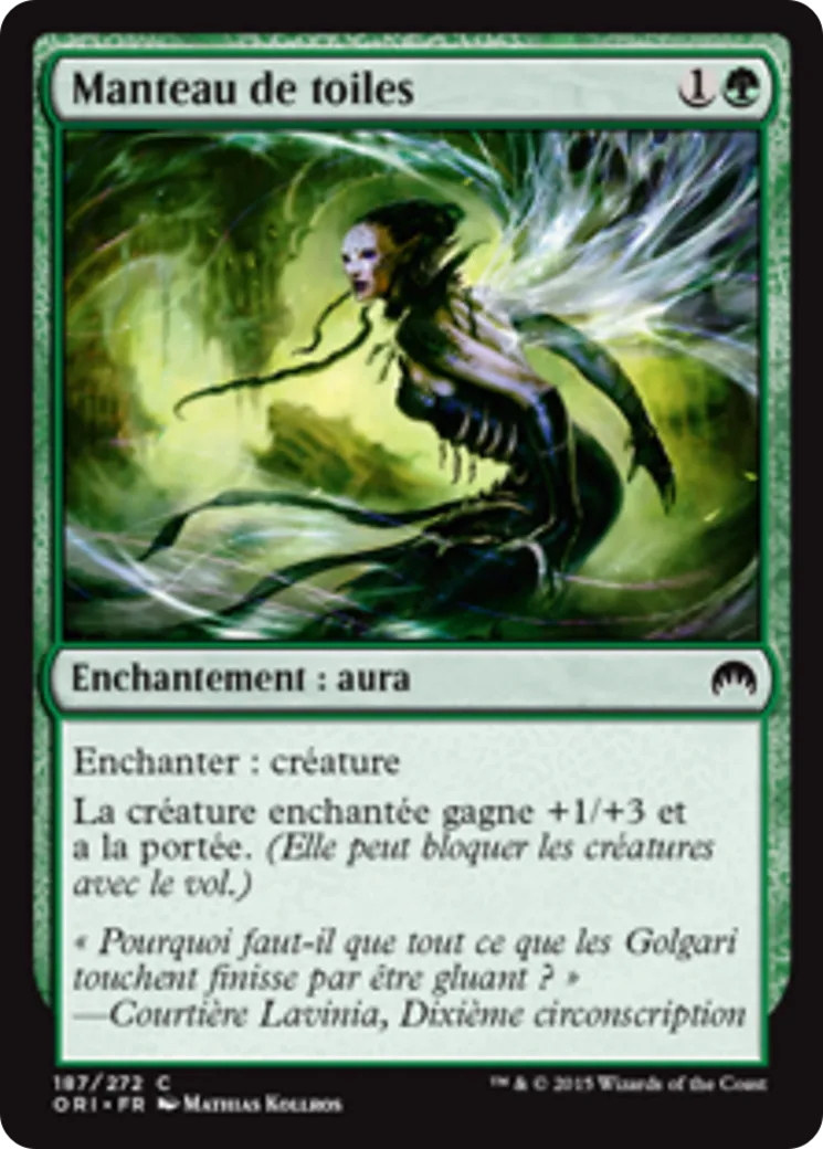 Manteau de toiles — Magic Origins — Magic: The Gathering