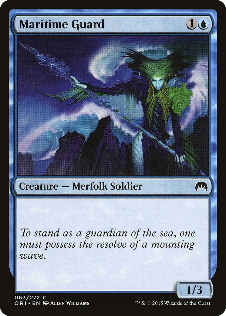Garde maritime — Magic Origins — Magic: The Gathering