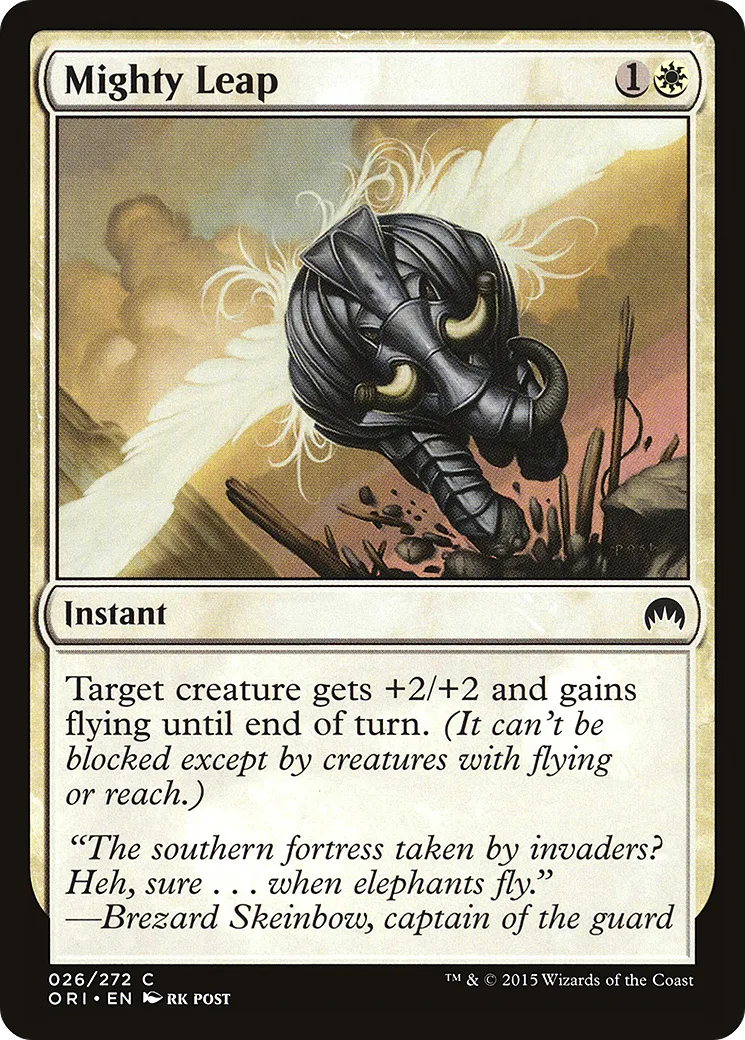 Mighty Leap — Magic Origins — Magic: The Gathering