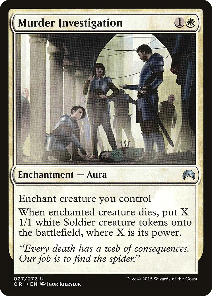 Murder Investigation — Magic Origins — Magic: The Gathering