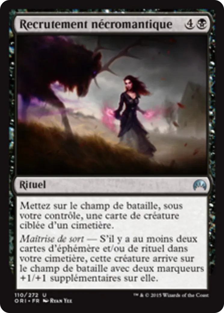 Recrutement nécromantique — Magic Origins — Magic: The Gathering