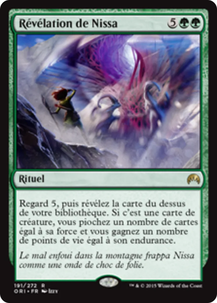 Révélation de Nissa — Magic Origins — Magic: The Gathering