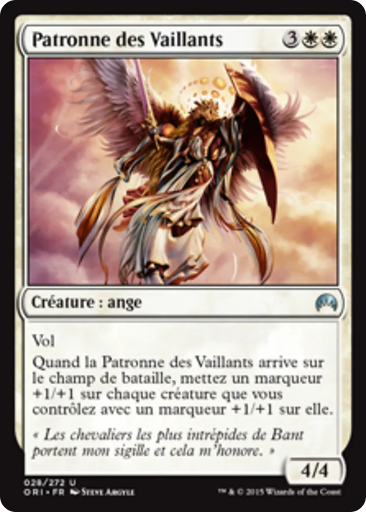 Patronne des Vaillants — Magic Origins — Magic: The Gathering
