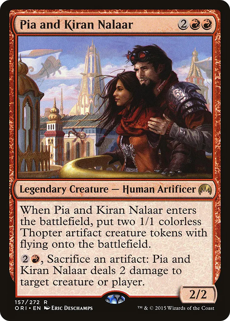 Pia and Kiran Nalaar — Magic Origins — Magic: The Gathering