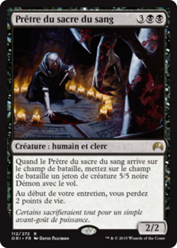 Prêtre du sacre du sang — Magic Origins — Magic: The Gathering