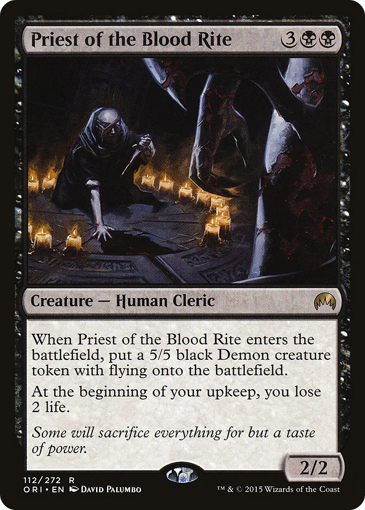 Prêtre du sacre du sang — Magic Origins — Magic: The Gathering