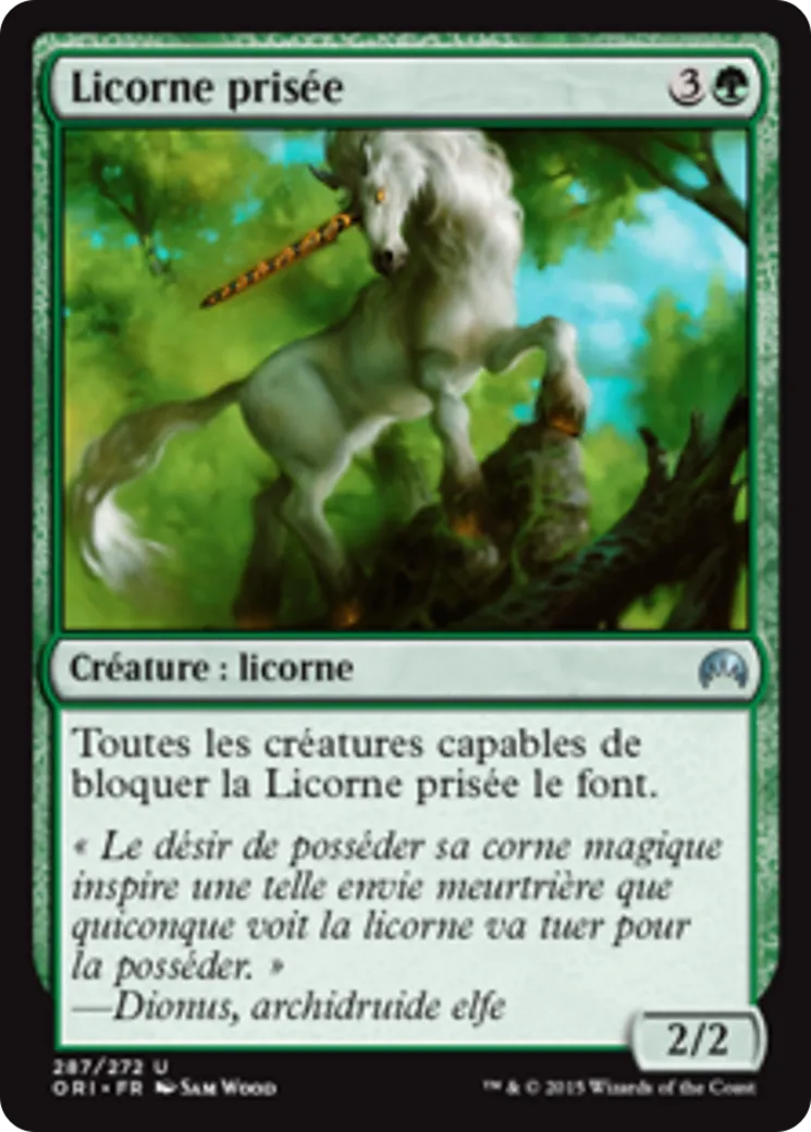 Licorne prisée — Magic Origins — Magic: The Gathering