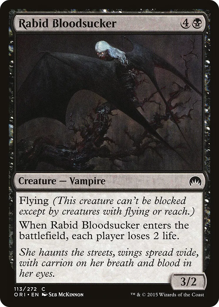 Suceuse de sang enragée — Magic Origins — Magic: The Gathering