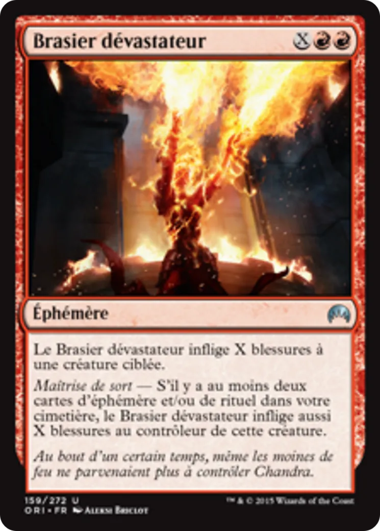 Brasier dévastateur — Magic Origins — Magic: The Gathering