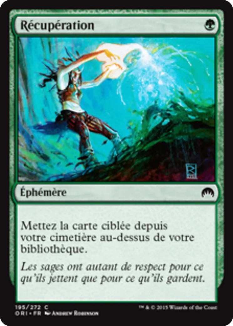 Récupération — Magic Origins — Magic: The Gathering
