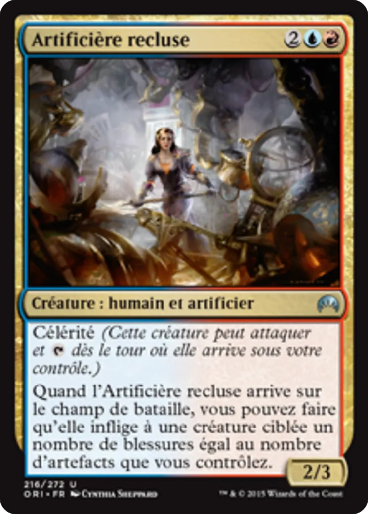 Artificière recluse — Magic Origins — Magic: The Gathering