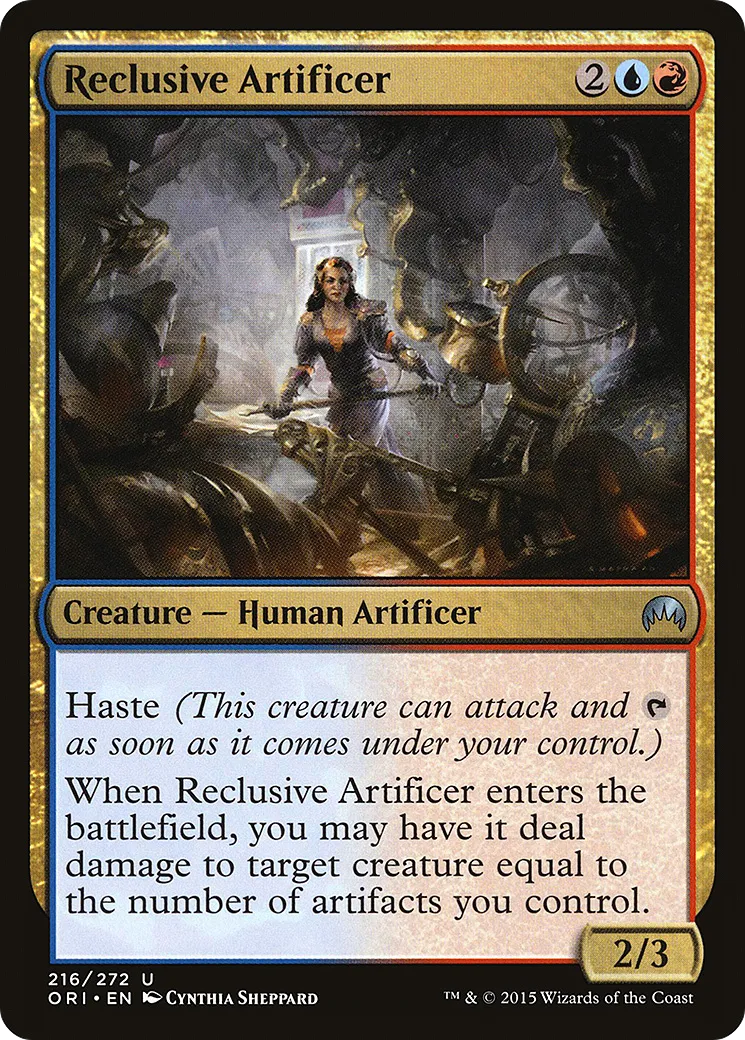 Reclusive Artificer — Magic Origins — Magic: The Gathering