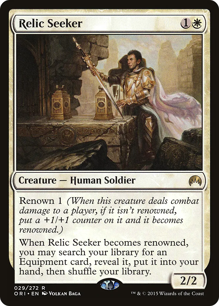Relic Seeker — Magic Origins — Magic: The Gathering