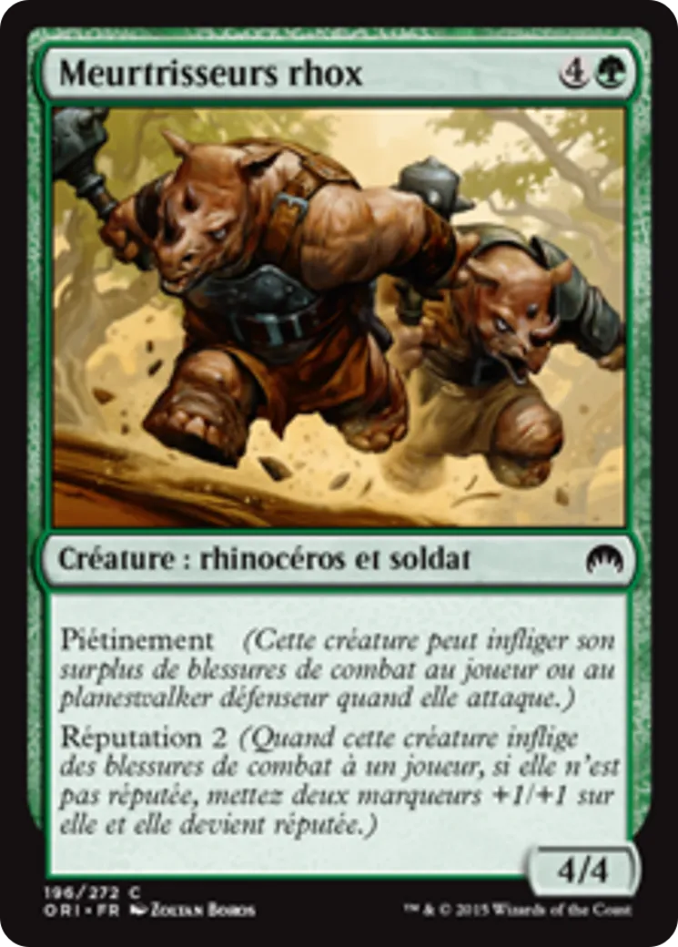 Meurtrisseurs rhox — Magic Origins — Magic: The Gathering