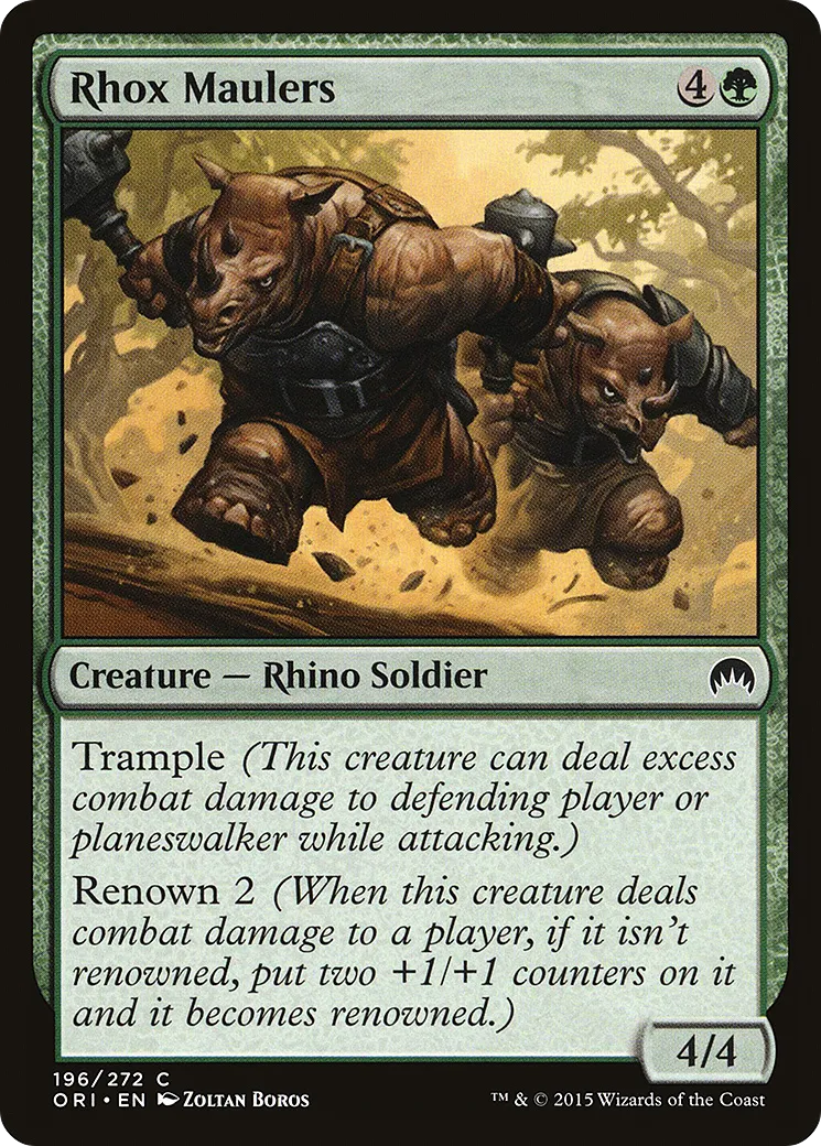 Rhox Maulers — Magic Origins — Magic: The Gathering