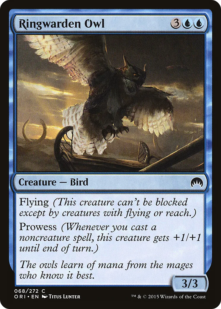 Ringwarden Owl — Magic Origins — Magic: The Gathering