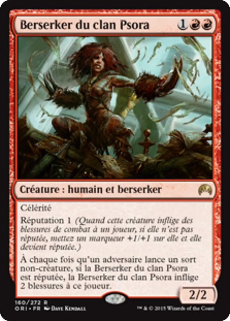 Berserker du clan Psora — Magic Origins — Magic: The Gathering