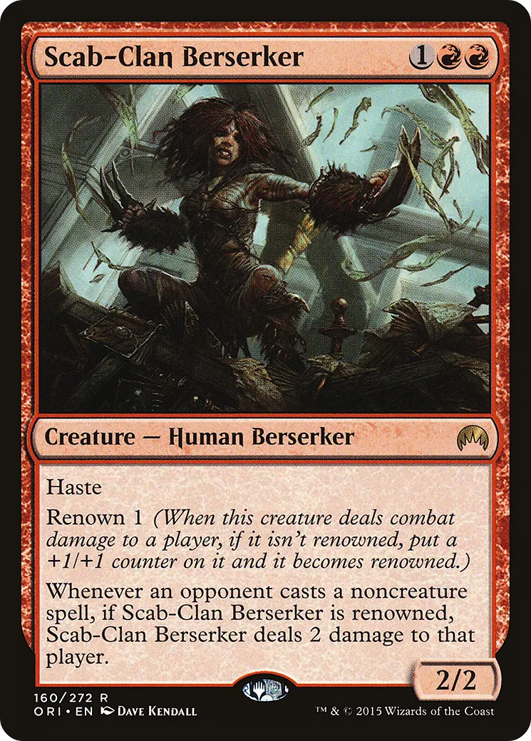 Berserker du clan Psora — Magic Origins — Magic: The Gathering