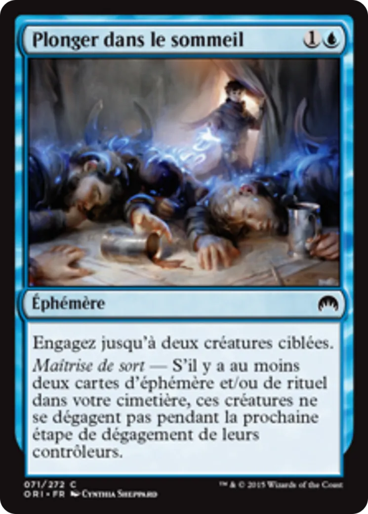 Plonger dans le sommeil — Magic Origins — Magic: The Gathering