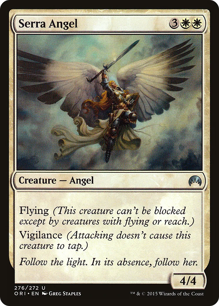 Serra Angel — Magic Origins — Magic: The Gathering