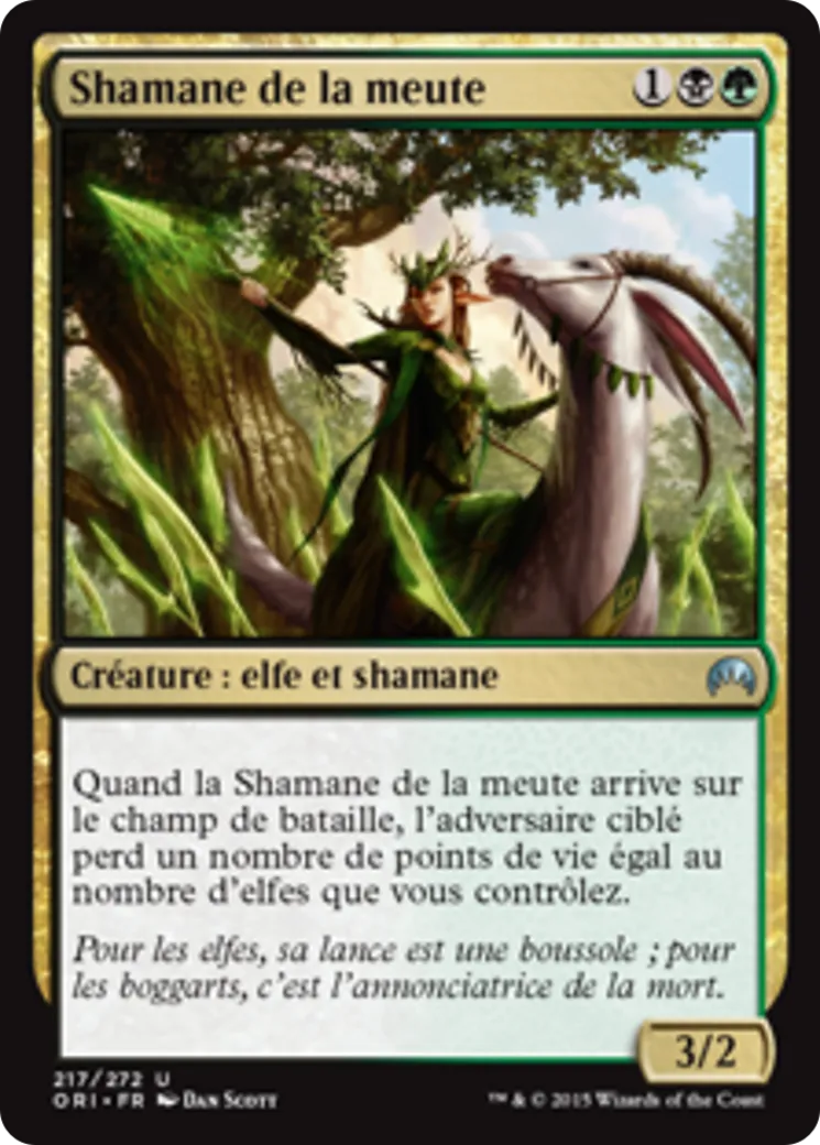 Shamane de la meute — Magic Origins — Magic: The Gathering
