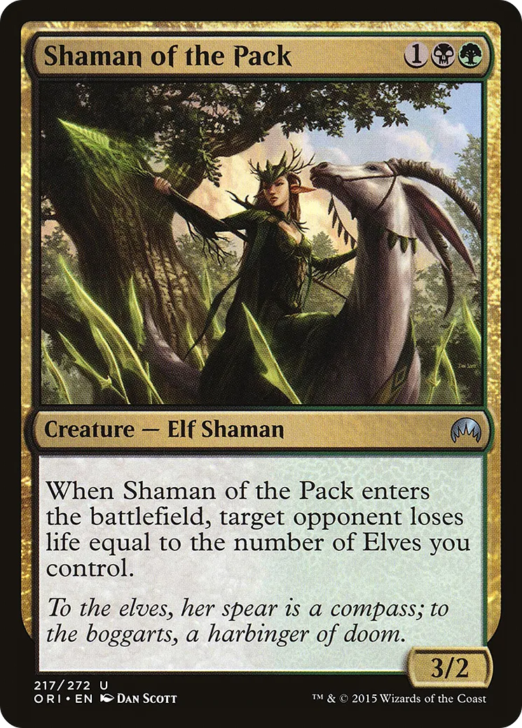 Shaman of the Pack — Magic Origins — Magic: The Gathering